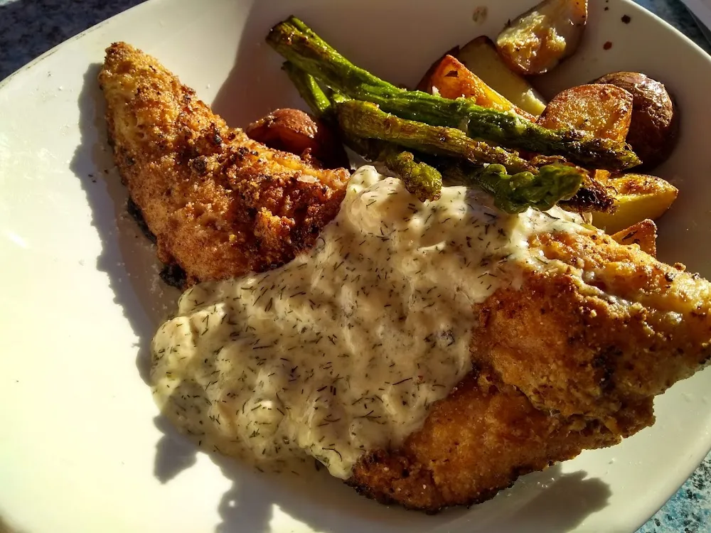 Pecan Crusted Walleye